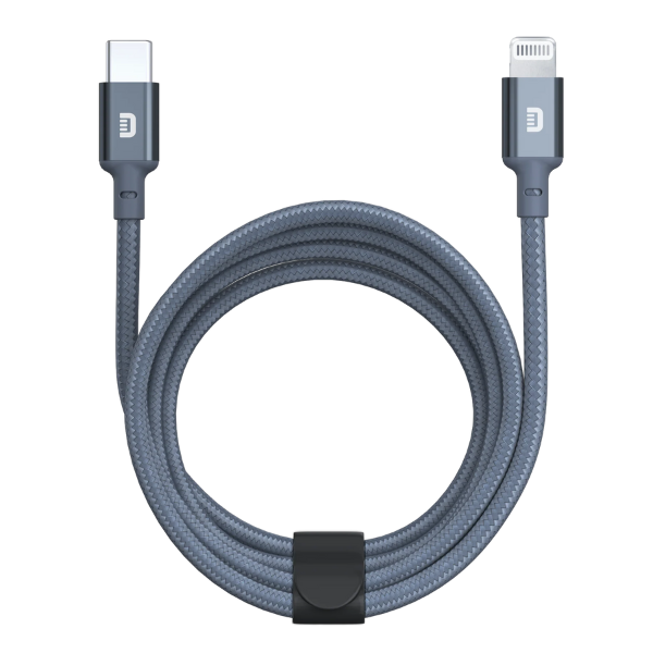   Zendure - SuperCord Cable (Type-C to Lightning) 27W 1M - Grey    