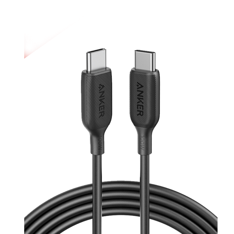   ANKER Cable PowerLine III Type-C toType-C 1.8m - Black    