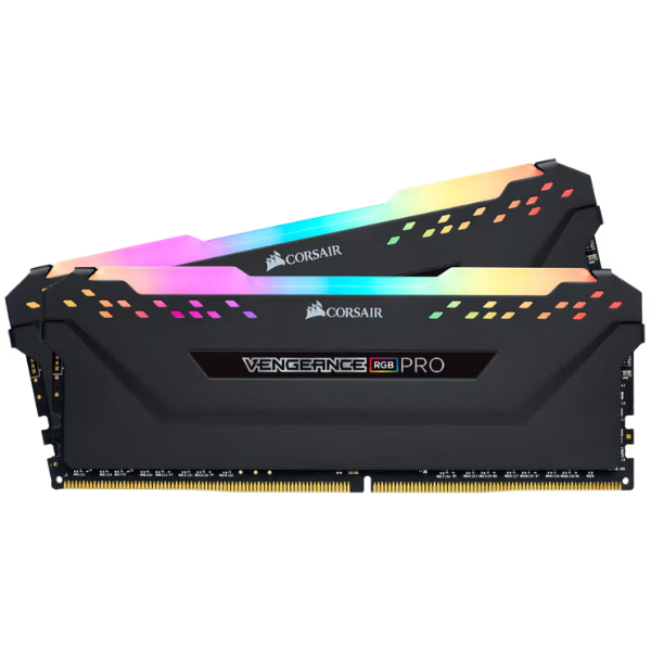   Corsair – DDR4 RAM VENGEANCE RGB PRO (2×16GB) 3600MHz Black    