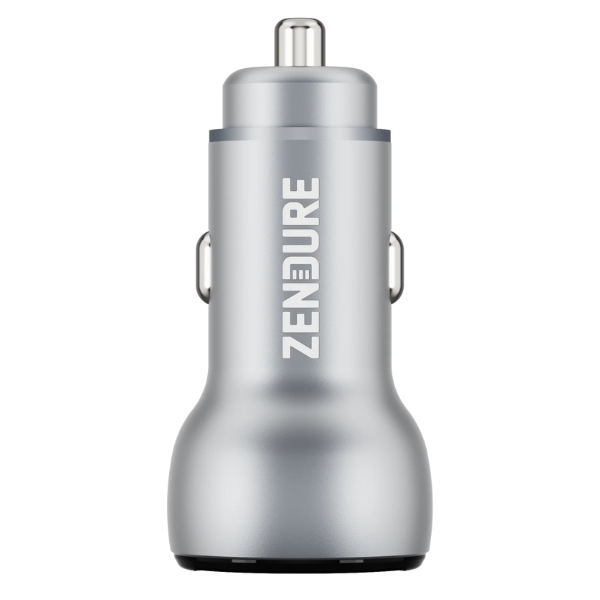   Zendure - SuperDrive 48W Car Charger-Silver    