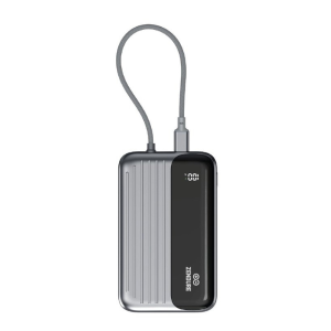   زندور - سوبر ميني هايبرد باور بانك Qi لاسلكي 10000 مللي أمبير 20 واط    