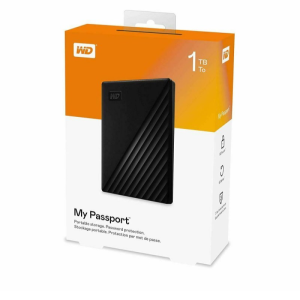   WD 1Tb My Passport Portable External Hard Drive    