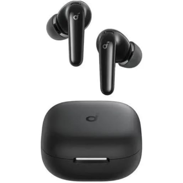   Soundcore - R60i NC Noise Cancelling Earbuds with 50H Battery - Black    