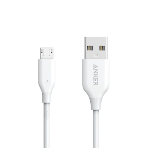   PowerLine Micro-USB 90 CM White    