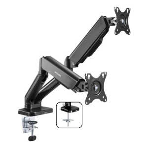   Data Zone DZ-MDA01 Dual Monitor Desk Mount with Spring Arms for 17" to 32" Screens    