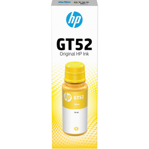   زجاجة حبر أصلية صفراء HP GT52‎‏ (M0H56AE)    