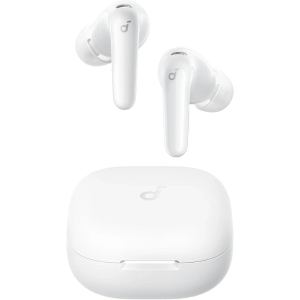   Soundcore - R60i NC Noise Cancelling Earbuds with 50H Battery - White    