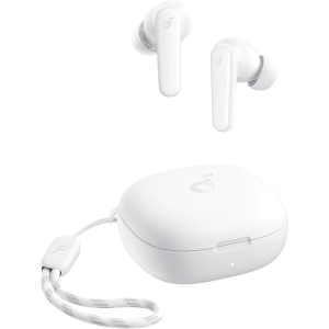   Soundcore - R50i Wireless Earbuds with Powerful Sound and 30H Battery - White    