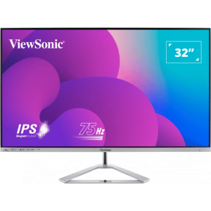   ViewSonic - 32 Inch IPS Full HD 75Hz Frameless Entertainment Monitor - VX3276    