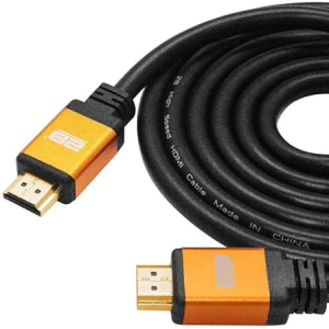   تو بي - كابل HDMI 2.0 فائق الدقة 4K بطول 10 متر مع أطراف ذهبية محمية    