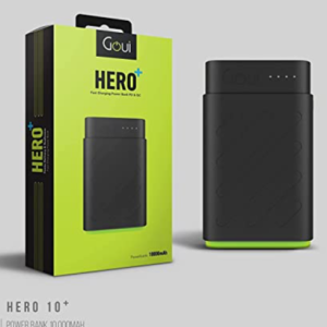   Goui HERO 10000 mAh Power Bank Fast Battery Charging (10000 mAh)    