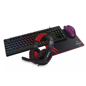   Data Zone - GK-480 Gaming Combo 4-in-1 (Keyboard + Headset + Mouse + Mouse Pad)    