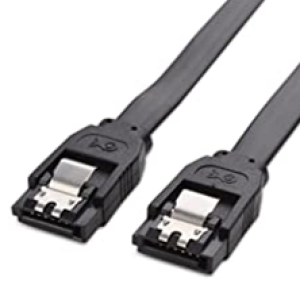   Cable Matters Cable Sata 3 Straight 6.0 Gbps (Cable Sata 3) Black - 18 Inch    
