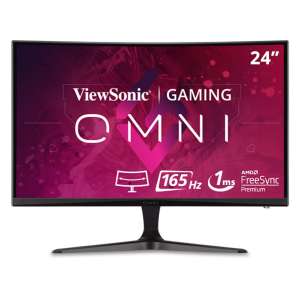   ViewSonic 24 inch Curved Omni Gaming Monitor VX2418C    