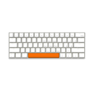   Cypher - 61 keys gaming keyboard - White    