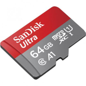   SanDisk 64GB Ultra microSDHC 120MBs    