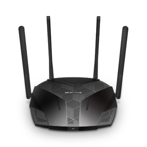   Mercusys - AX3000 Wi-Fi 6 Dual-Band Router with 3 Gbps Speed MR80X    