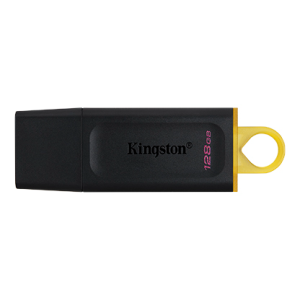   Kingston - DataTraveler Exodia 128GB USB-A 3.2 Flash Drive with Read Speed up to 100MB/s.    